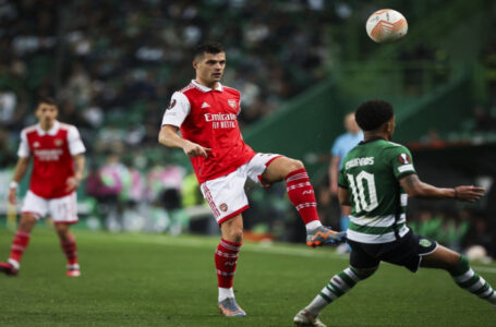 أرسنال يتعادل مع سبورتنغ لشبونة في الدوري الأوروبي 2-2………       ￼