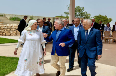 الملك يدشن المرحلة الثانية من الحديقة النباتية الملكية في تل الرمان