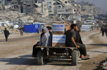 يونيسف: المساعدات الإنسانية إلى قطاع غزة شهدت تحسنا طفيفا