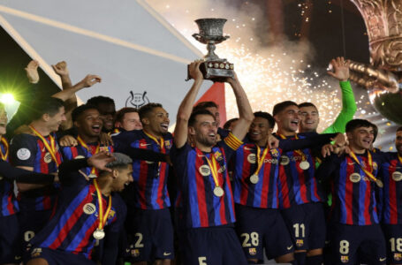 برشلونة يفوز 3-1 على ريال مدريد ويحرز كأس السوبر الإسبانية…   ￼