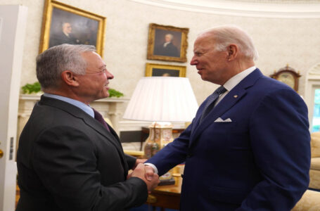 الملك يلتقي بايدن الخميس المقبل في واشنطن…..     