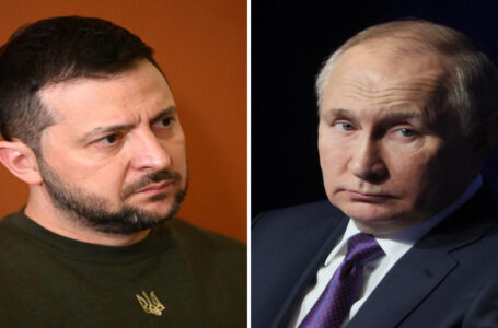 بوتين وزيلينسكي شخصيتان متناقضتان…….    ￼