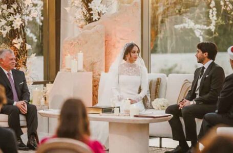 حفل زفاف الأميرة إيمان في “بيت الأردن”…….