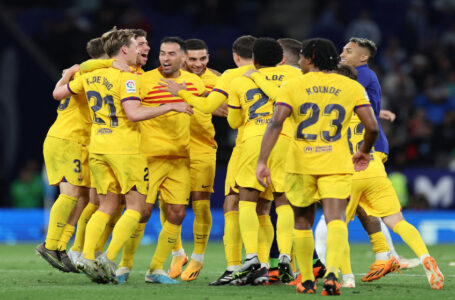 برشلونة يضمن اللقب الـ 27 في تاريخه والأول منذ 2019……     ￼
