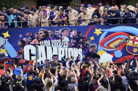 أنصار برشلونة يحتفلون بتتويج فريقهم باللقب المحلي……    ￼