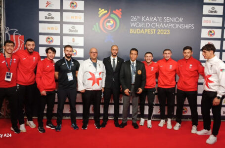 ذهبية “تاريخية” للمنتخب الوطني في بطولة العالم للكراتيه￼