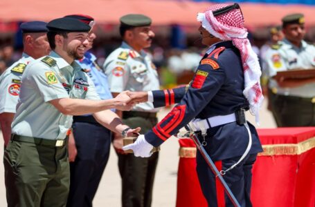 ولي العهد يرعى حفل تخريج الفوج الـ 33 من الجناح العسكري بجامعة مؤتة