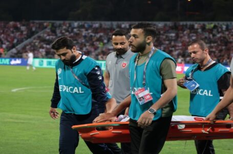 التعمري يغيب عن لقاء المنتخب الوطني أمام فلسطين بعد تعرضه لإصابة