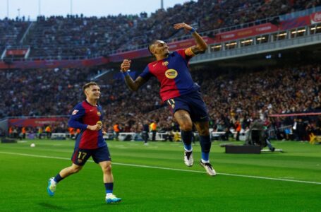 برشلونة يفوز 3-1 على إسبانيول ليعزز صدارته للدوري