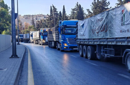 الهيئة الخيرية: الأردن بدأ بكسر الحصار المفروض على قطاع غزة