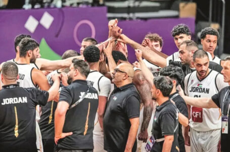 المنتخب الوطني لكرة السلة يختتم دور المجموعات بمواجهة الصين اليوم