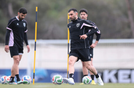 منتخب النشامى يتدرب بحضور وسائل الإعلام الأحد